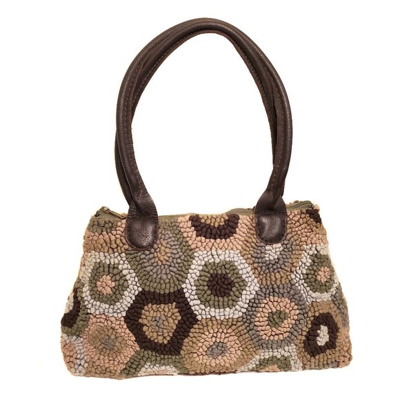 Mielie South African Hand Woven Leather Bag - Picture 1 of 11